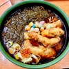 つぐみ食堂（篠崎）生もずくそば＋ゲソ天