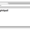  深く考えずに Mighttpd をさわってみた (2)