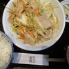 大衆中華モアイ食堂「肉野菜炒め定食」と今週の定食「五目あんかけ焼きそば」