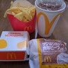 【マクドナルド】ザク切りポテト＆肉厚ビーフ。