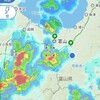 ７月１３日、最近の雨雲軍団❗強烈やな～☺️