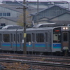 E127系100番台A5編成長総構内試運転