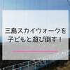 子どもと三島スカイウォークを遊び倒す！人気の恐竜やアスレチックを解説