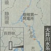 リニアと大井川
