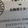 マリンスタジアム、参戦。