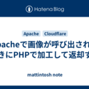 Apacheで画像が呼び出されたときにPHPで加工して返却する