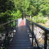 中〇の吊り橋
