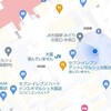 大阪駅構内のイートイン・コーナーで、