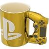 【PlayStation 公式ライセンス商品】Paladone Gold Controller Mug/PlayStation プレイステーション DUALSHOCK4 マグ - ゴールド マグカップ 【日本正規代理店保証品】 PLDN-002
