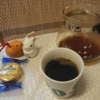 今回のコーヒーはブラジル(浅煎り)～お茶請けはクッキー～