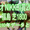 【ラジオNIKKEI賞 2021】過去10年データと予想