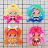 『Go！プリンセスプリキュア』をアイロンビーズで作ってみた