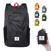 輪行時の一時的な収納に便利な折りたたみバックパック