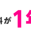 楽天ひかりも1年間無料