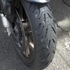 レーシングマックス府中店にてフロントタイヤ交換してきた件 94,450km