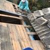 雨漏り補修②初めての屋根板補修