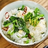 シンプルなのに病みつき！【菜の花のペペロン混ぜごはん】