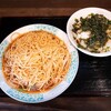 名代やきそばの店成駒屋＠長坂　名代やきそば（並）、タレごはん、八ヶ岳ハイボール