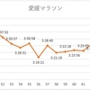 愛媛マラソンと定点観測とターサージール