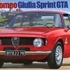 今プラモデルの1/24 アルファロメオ ジュリアスプリントGTA 「スポーツカーシリーズ No.188」 ディスプレイモデルにいい感じでとんでもないことが起こっている？