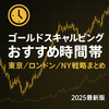 2025年版｜ゴールドスキャルピングおすすめ時間帯と戦略総まとめ