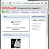 ある日の My Oracle Supportコミュニティ