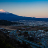 富士山夕景