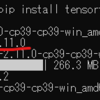 TensorFlow2.11からはWindows用のGPU対応ビルドがpipで配布されないらしい