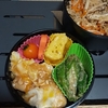 お弁当を作りました！（鶏肉とキャベツの甘辛チーズ炒め）