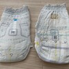 保育園用、おむつにスタンプを押して戻す