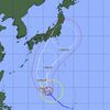 この台風の予想図を見る限りは、滋賀県は大丈夫そうだけど。コンピューターも、けっこうはずすから、わかんないよね。