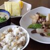 ばんごはんと漢字だけ