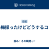 小梅採ったけどどうするコレ