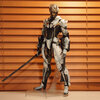 METAL GEAR RISING REVENGEANCE　PLAYARTS改 雷電　White Armor Ver.