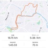 ロングDay2 新横浜公園往復18km