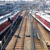 近鉄大和西大寺駅、展望デッキ。