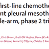 【DREAM】未治療悪性胸膜中皮腫に対するデュルバルマブ+プラチナ+ペメトレキセド療法の6カ月無増悪生存率は57%