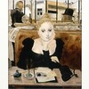 藤田嗣治「カフェ」　食人の隠し絵