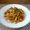 新ごぼうのパスタ４選①トマトソース