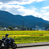 国道427号線で竹田城までバイクツーリング。城の里そばとか黒川温泉とか。