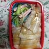 先週末と同じようなお弁当