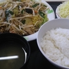 「波止場食堂」でたっぷり肉野菜炒め定食‼（2/27　食レポ）