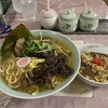 大和駅横浜ラーメン元祖桃家のラーメンミニチャーハンセット（ラーメン中盛り）1,000円はボリューム良しコスパ良しですので是非！！