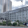 霞ヶ関での打ち合わせと神楽坂での会食と