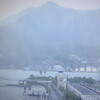 台風中の土庄港・石川さゆり「波止場しぐれ」