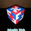 ルービックキューブで模様を作りました！　Rubik's Cube art design