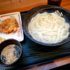 はなまるうどん　上大岡店　[港南区]　/　釜上げうどん + かき揚げ