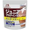 【Amazon.co.jp 限定】森永 ジュニアプロテイン ココア味 1.12kg (約56回分) ウイダー 森永ココア カルシウム・ビタミン・鉄分配合 合成甘味料不使用 1,120g 1日1杯で約8週間分 森永製菓