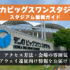 スタジアム観戦ガイド【デンカビッグスワンスタジアム・アルビレックス新潟】アクセス方法、会場の雰囲気、アウェイ遠征向け情報をお届け！