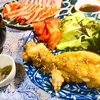 鶏唐揚げ　ゴマたっぷりのニンニク甘酢醤油が低糖質でも旨い